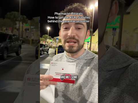 Unlocking Convenience: Navigating Sudafed Behind the Counter