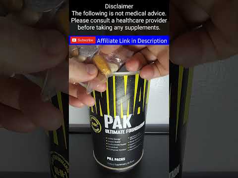 Unleash Your Inner Beast with Animal Pak Vitamins