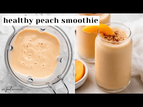 Peach Smoothie Revolution: Blend Health with Innovation