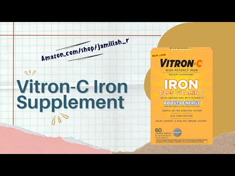 Elevate Your Health with Vitron C Iron Power
