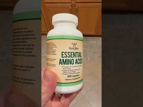 Unlock Your Potential with 9 Essential Amino Acids
