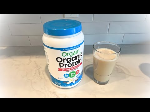 Fuel Your Fitness with Orgain Vanilla Protein Power